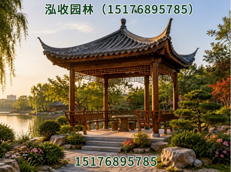 重庆防腐木展示图